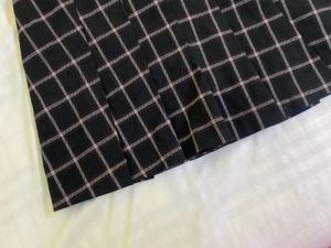 Tennis Checked Mini Skirt Waist 28-30