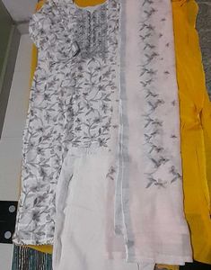 Floral Print Kurta Set