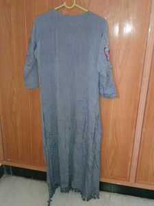 Embroidered Kurta Dress
