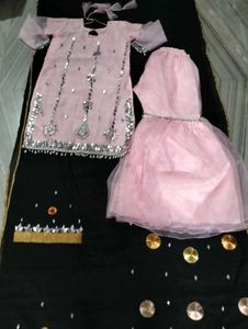 New Garara Dress Zari Work Dres