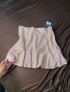 Imported Sparkling Mini Skirt