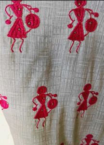 🌴Coastal Design Embroidered Suit