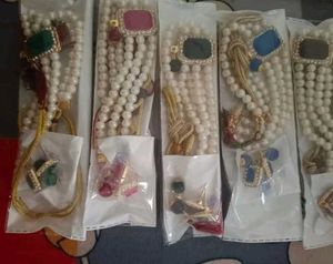 Pearl Choker Set For Women