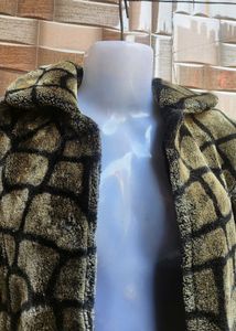 Stylish Animal Print Coat