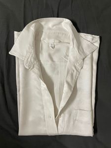 H&amp;M Oversized Satin Shirt