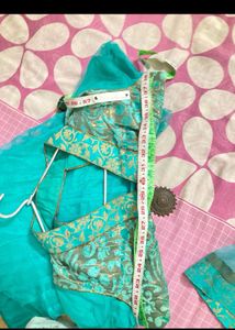 Anarkali Frock With Pant And Dupatta