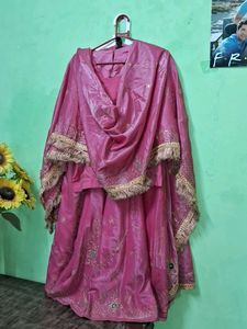 Pink Lehenga Choli Chunri