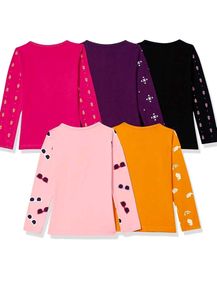 girls full sleeves regular fit