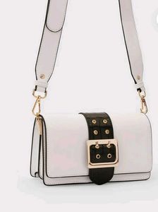 Miraggio Adrianne Metal Buckle Crossbody Bag