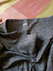 HRX Grey Active Wear Gym Leggings