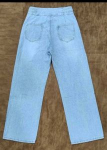 Floral Hand Embroidered Jeans