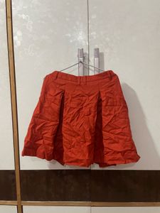 Red tennis Skirt