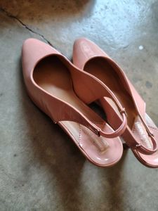 Pink Slingback Heels