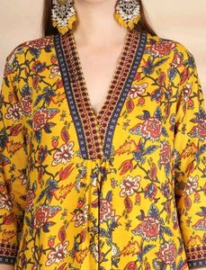Floral Print Kurta Set