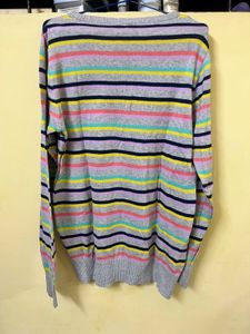 Striped Long Sleeve Sweater