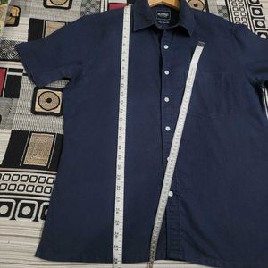 Bare Denim Navy Blue  Shirt