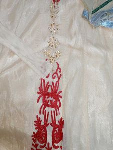 Ethenic Cream With Stone Gown