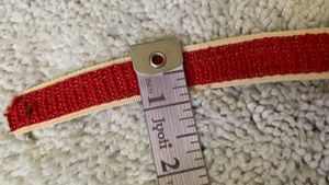 Red Lace Border Classy 9 Meter Roll
