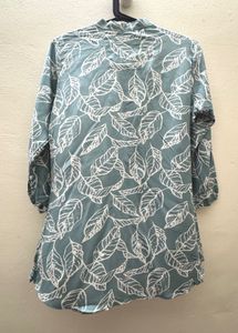 Leaf Print Tunic