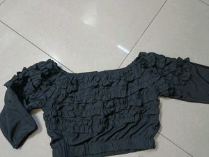 Black Crop Top