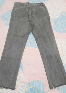 Gray Denim Jeans