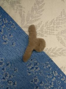 Fluffy Hair Claw Clip (any one @99)