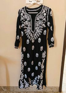 Chikankari Kurti And Palazzo