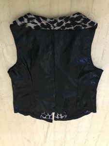 Waist Coat in Croc texture Bust 36