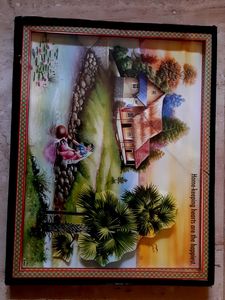 There Are Two Photos Showing Nature