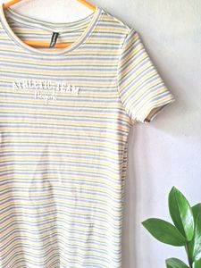 Stripped Bodycon Dress