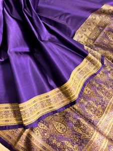 100% Pure Mulberry Silk Banarasi Saree