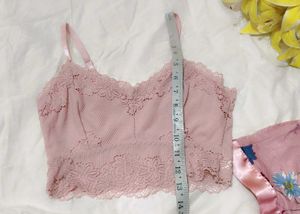 Very Cute Lace Top With Beautiful Shorts