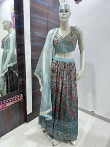 Floral Lehenga Choli Set