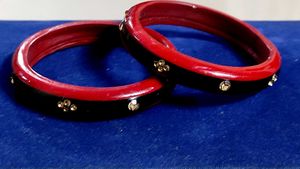 One Red Colour Bangles