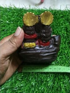 lakshmi vinayagar Idol with Backflow Fountain for Home Decor / Office Table etc