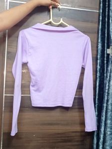 Lavender Full Sleeve Top