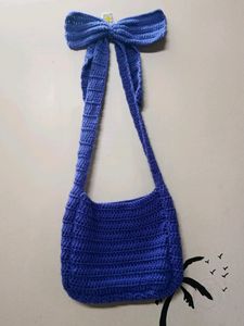 Crochet Big Bow 🎀 crossbody Bag