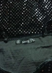 Sequence Sparkly Black Party Dress