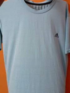 Original Adidas T-Shirt | Light Blue | Budget Deal
