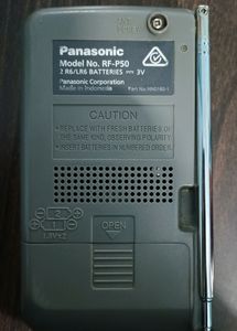 pocket radio with FM and AM band