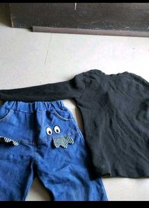 hopscotch pants + pantaloons t ( upto 2 yrs)