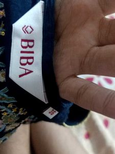 Embroidered Navy Kurta Dress