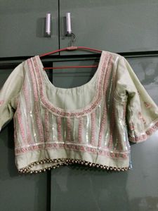 Elegant Ethnic Gown with Dupatta