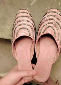 Jhutii /loafers Pink Uk 3/4 Not Sure Size 36 New