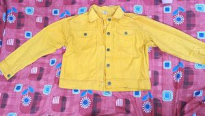 Yellow Denim Jacket