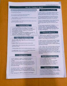 CBSE Class XII Physical Edu. Book + Best Notes