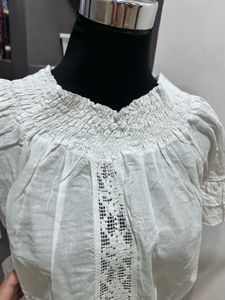 Cotton White Top