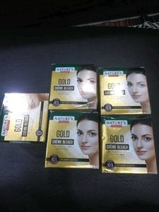 Gold Bleach Cream Pack Of 5