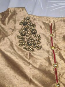 Red &amp; Gold Lehenga Choli