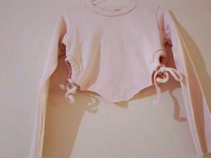 Cute Peach Crop Top